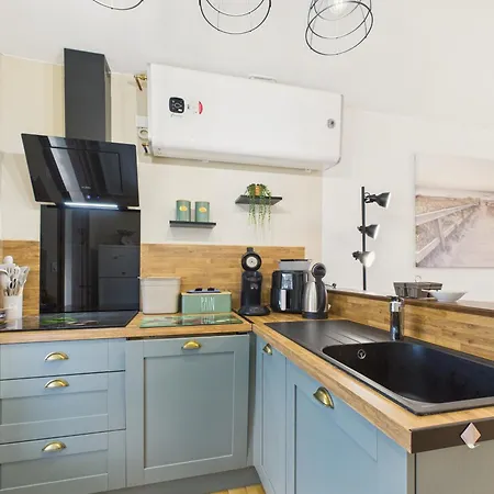 550m De La Plage, Maison Avec Jardin Pour 6 Ferienhaus *