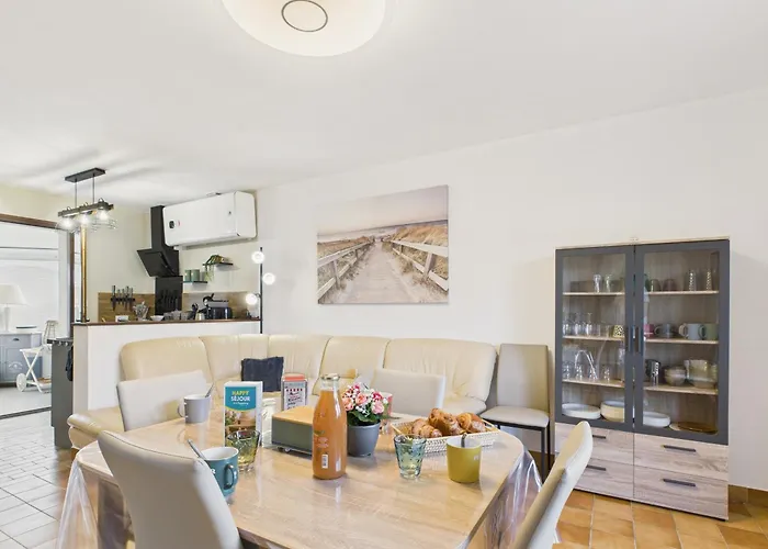 度假居 550m De La Plage, Maison Avec Jardin Pour 6