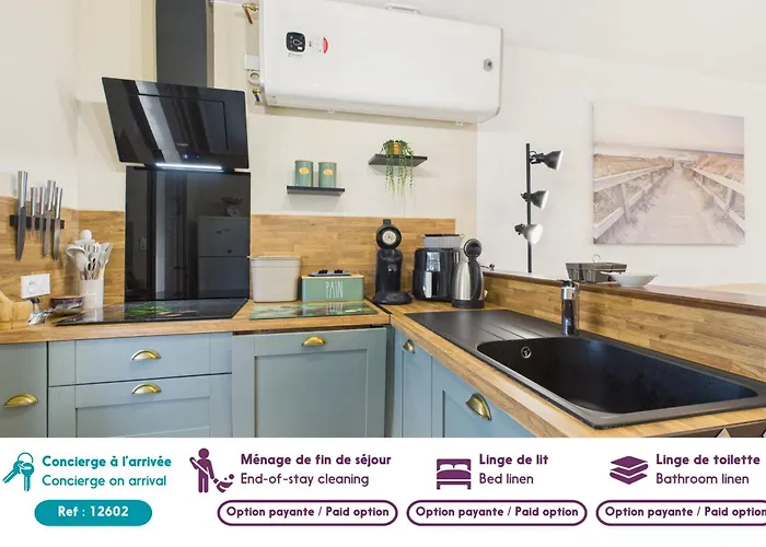 550m De La Plage, Maison Avec Jardin Pour 6 Saint-Vincent-sur-Jard