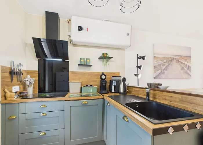 550m De La Plage, Maison Avec Jardin Pour 6 Ferienhaus *