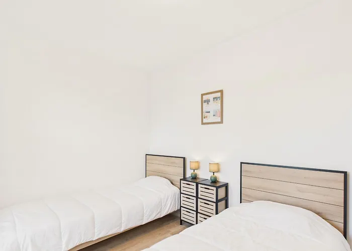 550m De La Plage, Maison Avec Jardin Pour 6 度假居