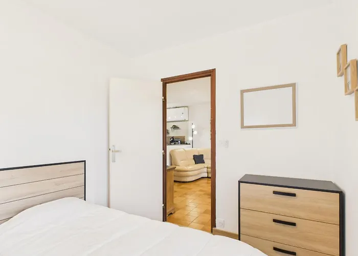 度假居 550m De La Plage, Maison Avec Jardin Pour 6 雅尔河畔圣万康