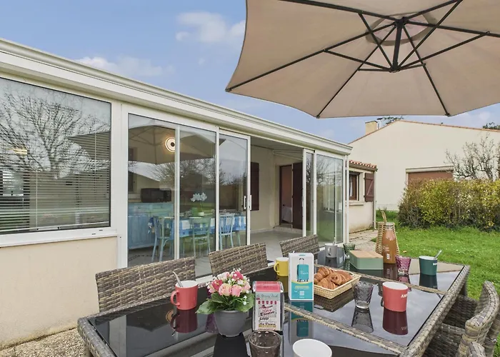 550m De La Plage, Maison Avec Jardin Pour 6 Saint-Vincent-sur-Jard